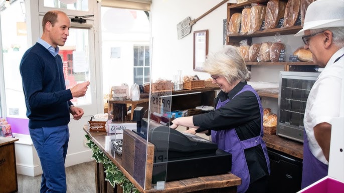 Royal children have been 'attacking the kitchen' says Prince William on  trip to bakery