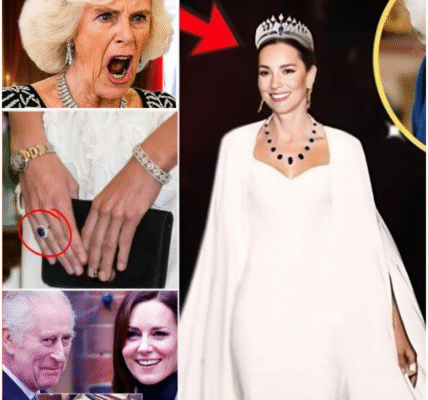 “THAT’S MINE!” – Camilla ERUPTS After Seeing Princess Catherine Wearing the Diamond Heirloom Gifted by King Charles — A Shocking Scene for the Royals and Onlookers. In this tense moment, Camilla’s unexpected reaction left everyone present stunned, as the diamond, rich in family heritage and sentimental value, was given to Princess Catherine, sparking speculation and debate about the dynamics within the Royal Family