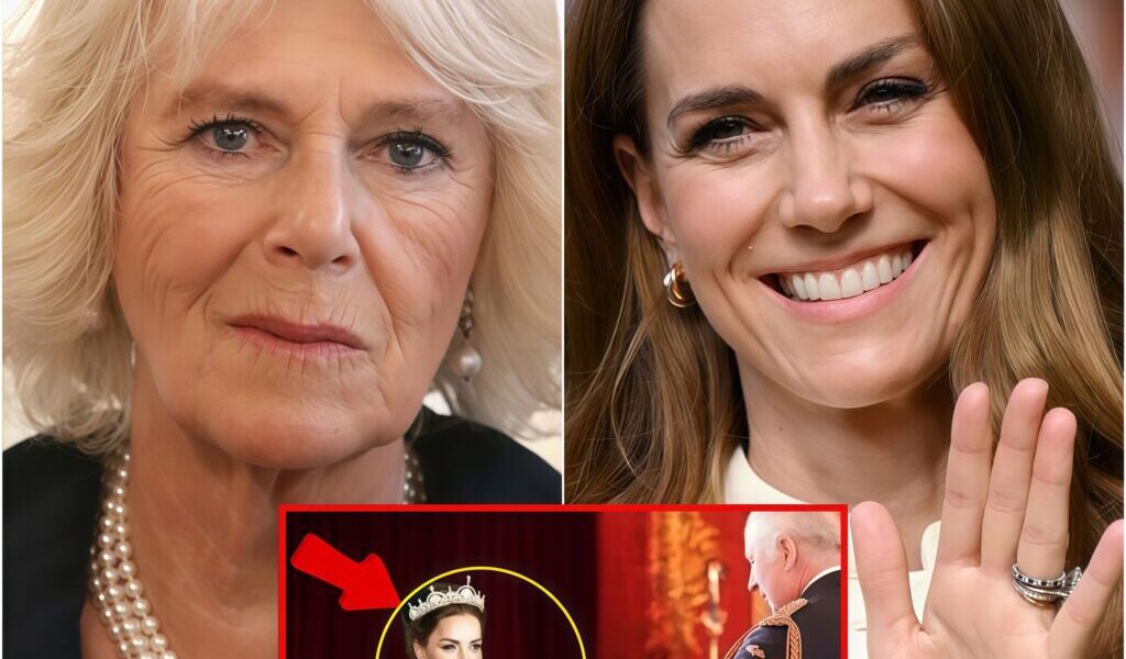 Was this really just a ceremonial adjustment… or the moment Catherine quietly replaced Camilla as the crown’s true Queen-in-waiting?