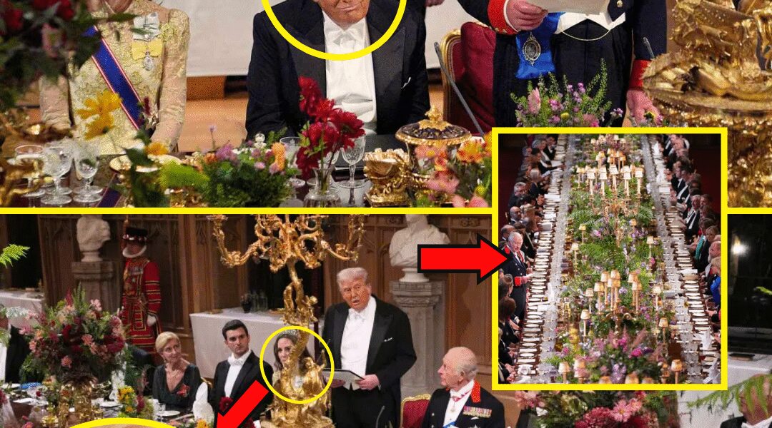 PALACE FEAST EXP0SED: Trump’s Lavish Windsor State Dinner Menu SH0CKS Royals & Guests!