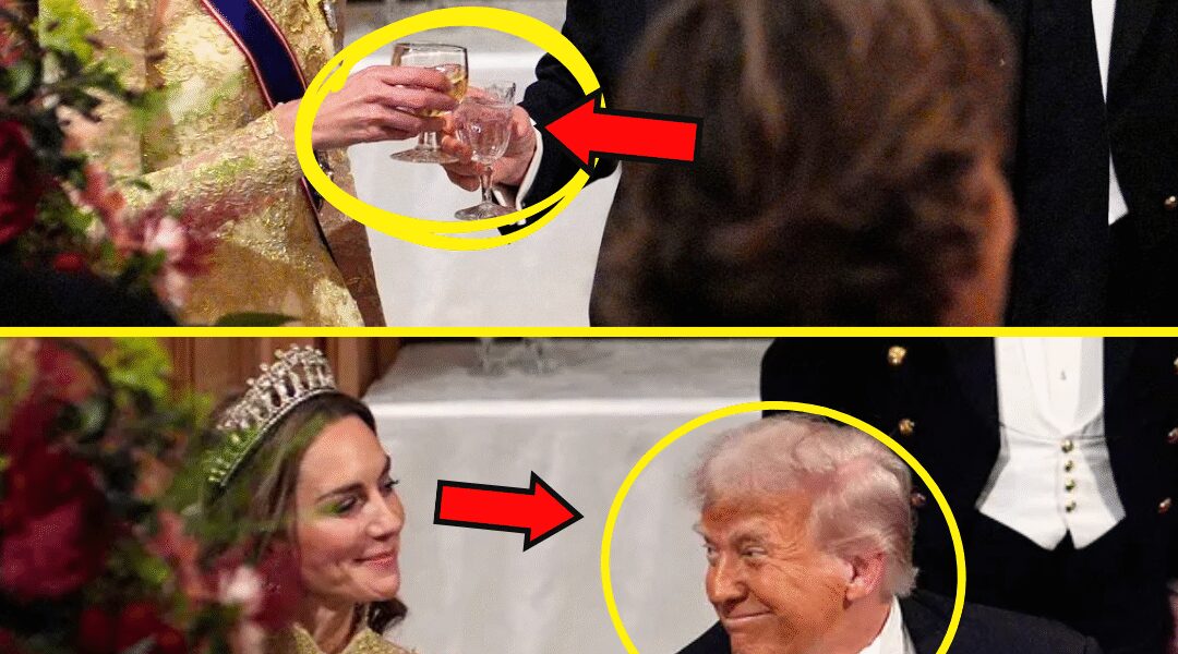 President Donald Trump’s 5-word Remark to Princess Catherine During State Banquet At Windsor Castle STUNS the Palace, Even William Left SPEECHLESS 😱