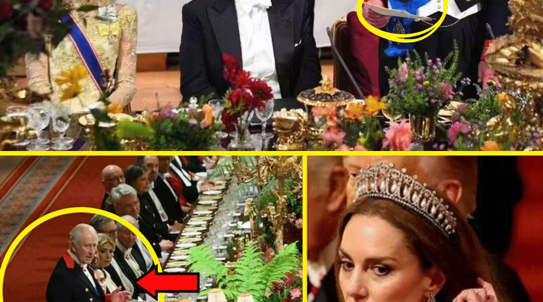 “SO PROUD OF YOU” – Princess Catherine in TEARS by King Charles’ EMOTIONAL SPEECH During U.S. State Banquet at Windsor Castle