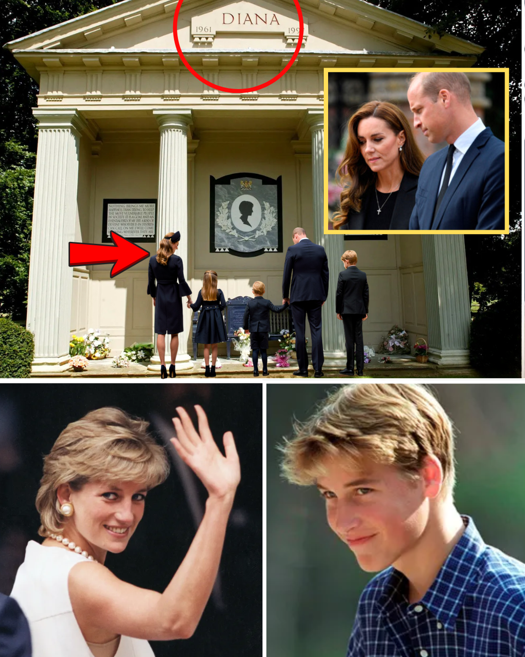 “MUMMY, I WISH YOU WERE HERE”: William’s EMOTIONAL TRIBUTE Marks the 28th Anniversary of Mum Diana’s P.ass/ing Leaves Millions in Tears