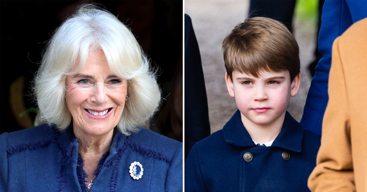 Queen Camilla Wasn't Talking About Prince Louis With 'Handful' Comment | Us  Weekly