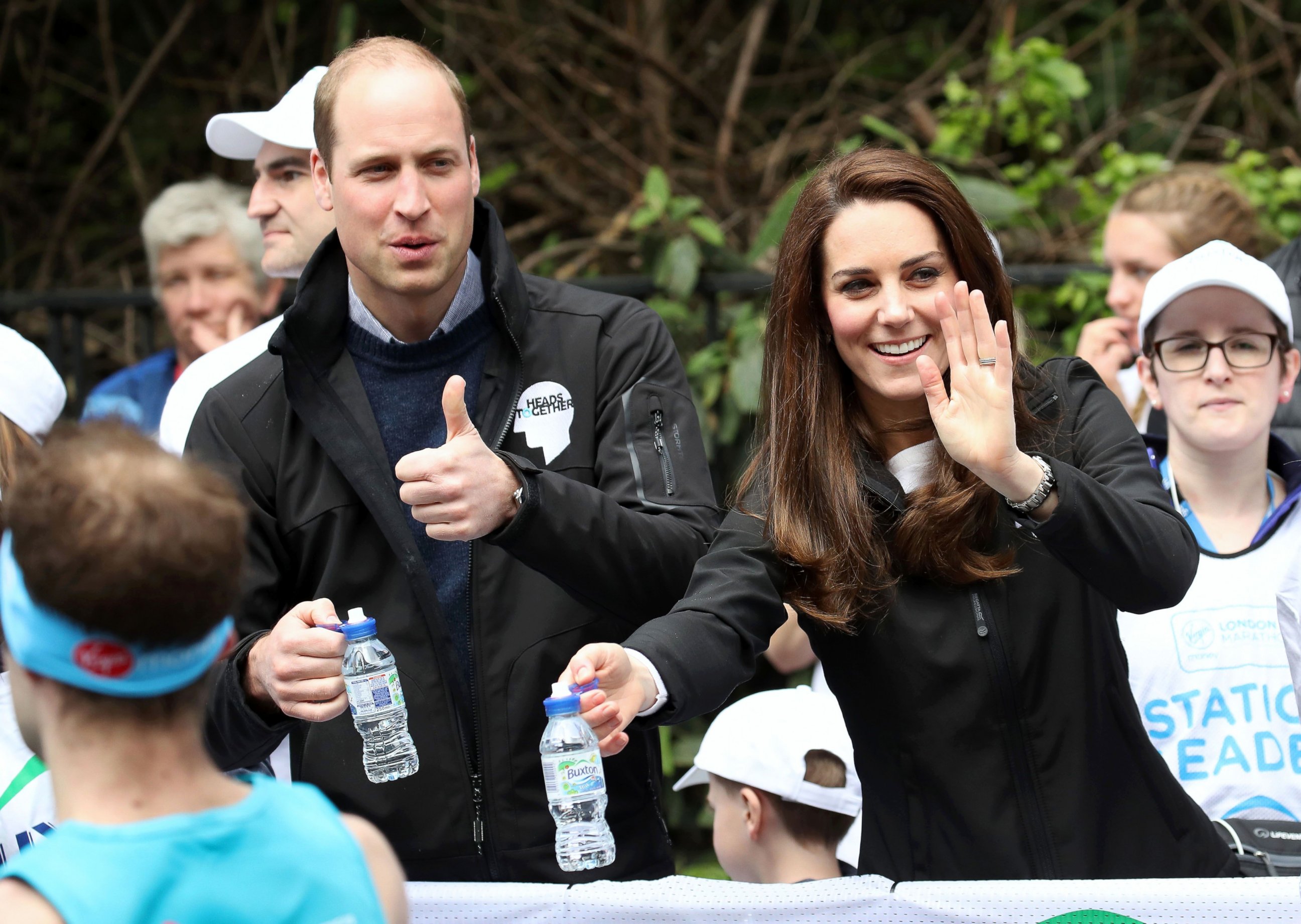 William, Kate and Harry carry message on mental health to London Marathon -  ABC News