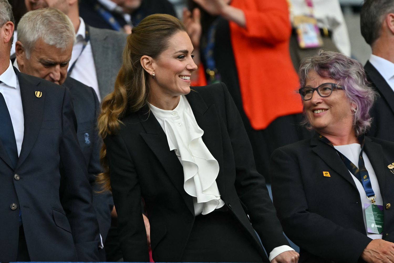 Kate Middleton Shows Off New Blonde Hair at Solo Rugby Game Outing
