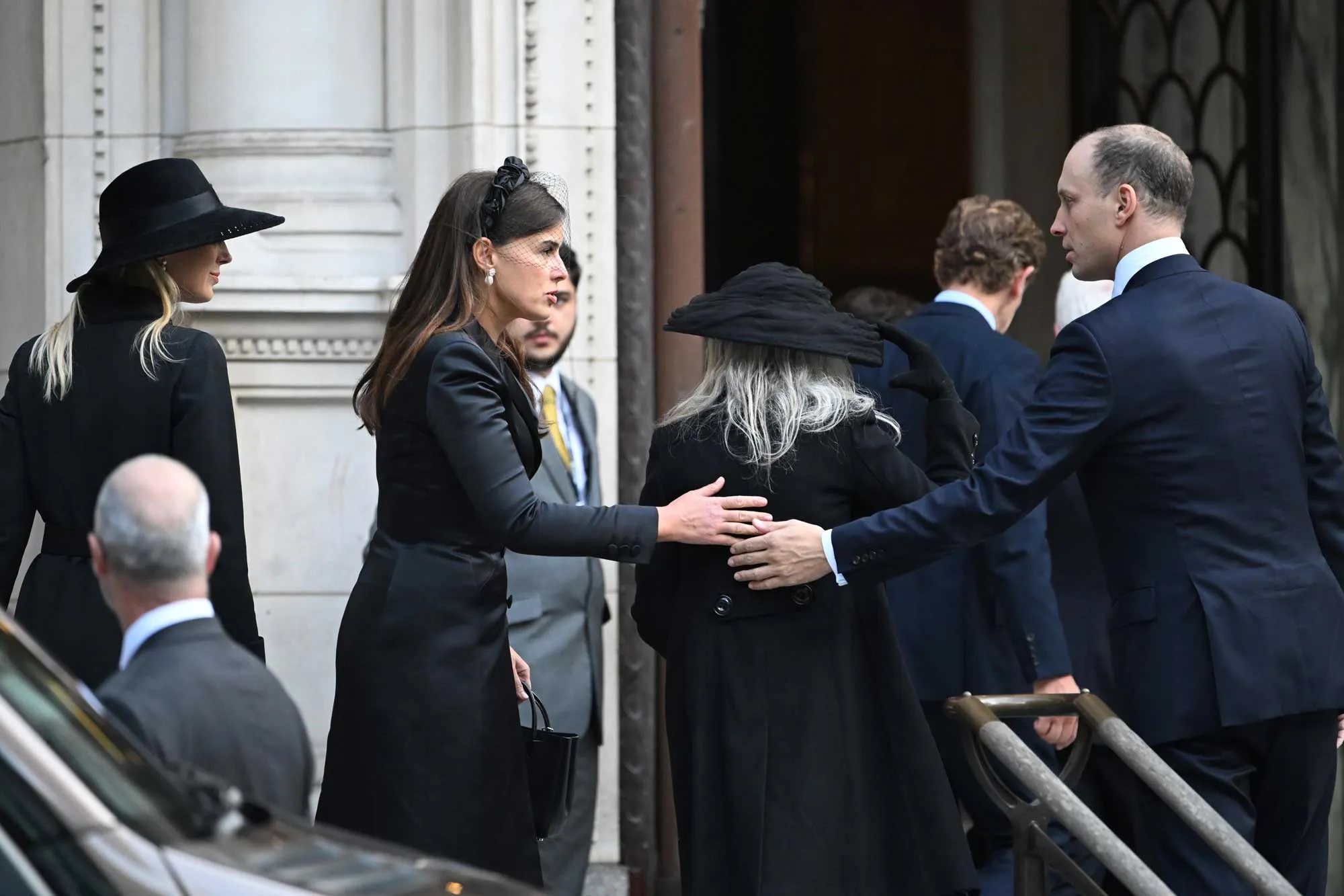 The Duchess of Kents coffin from Kensington Palace to Westminster Cathedral for a private Vigil for the Deceased