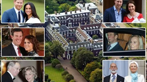 Removal vans spotted at Kensington Palace as royals prepare to move out -  The Mirror