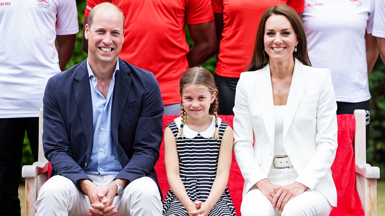 Princess Charlotte Makes Adorable Appearance at 2022 Commonwealth Games  With Kate Middleton and Prince William | Entertainment Tonight