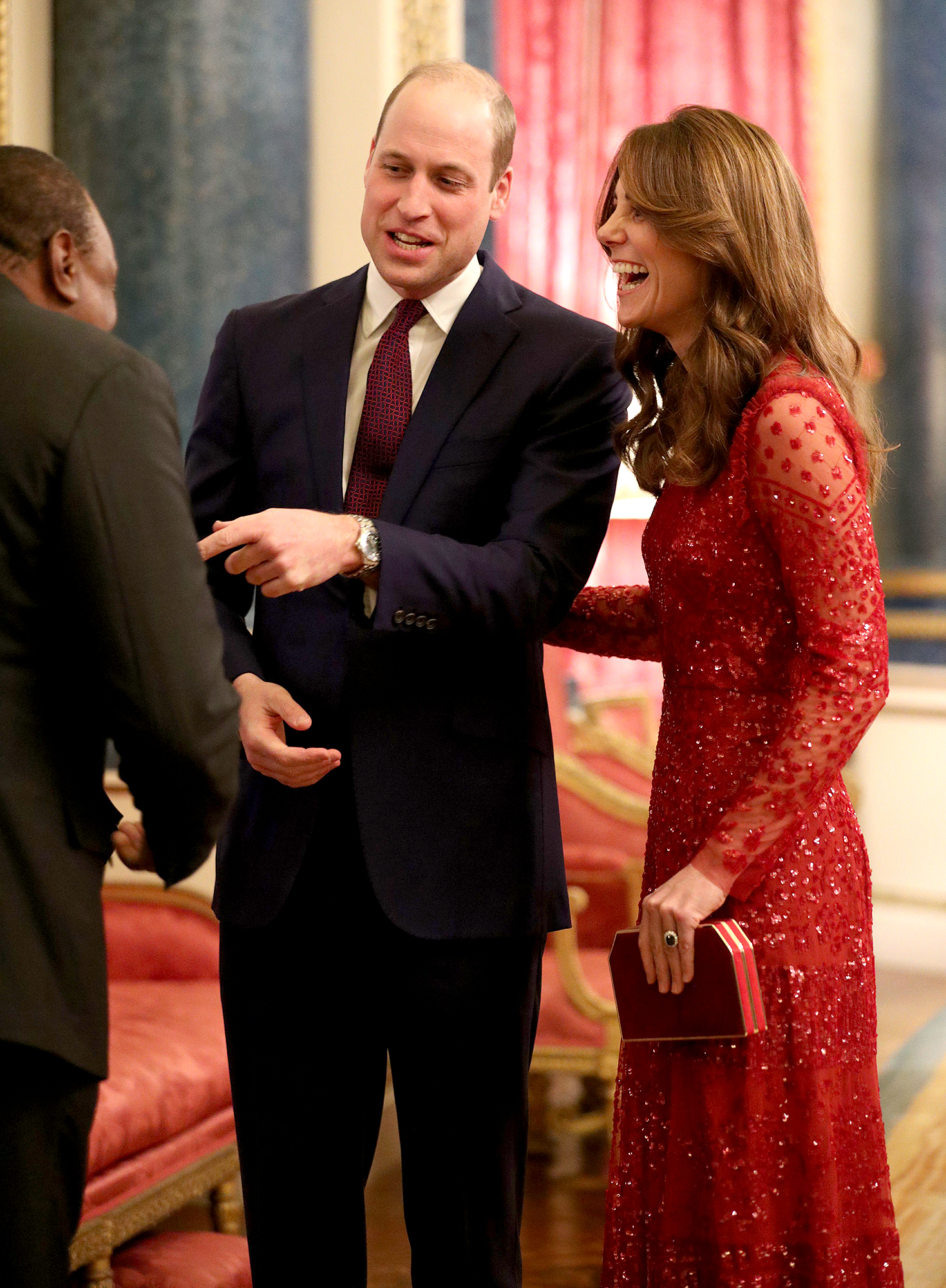 Prince William, Duchess Kate Smile at Buckingham Palace Event | Us Weekly