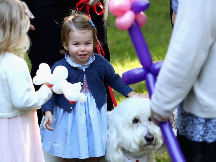 Prince George and Princess Charlotte Enjoyed a Tea-Party in Canada |