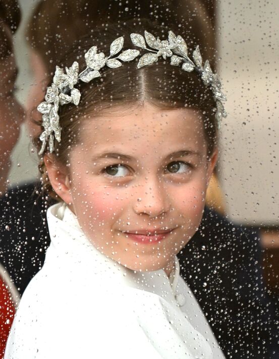 Princess Charlotte, headpiece 