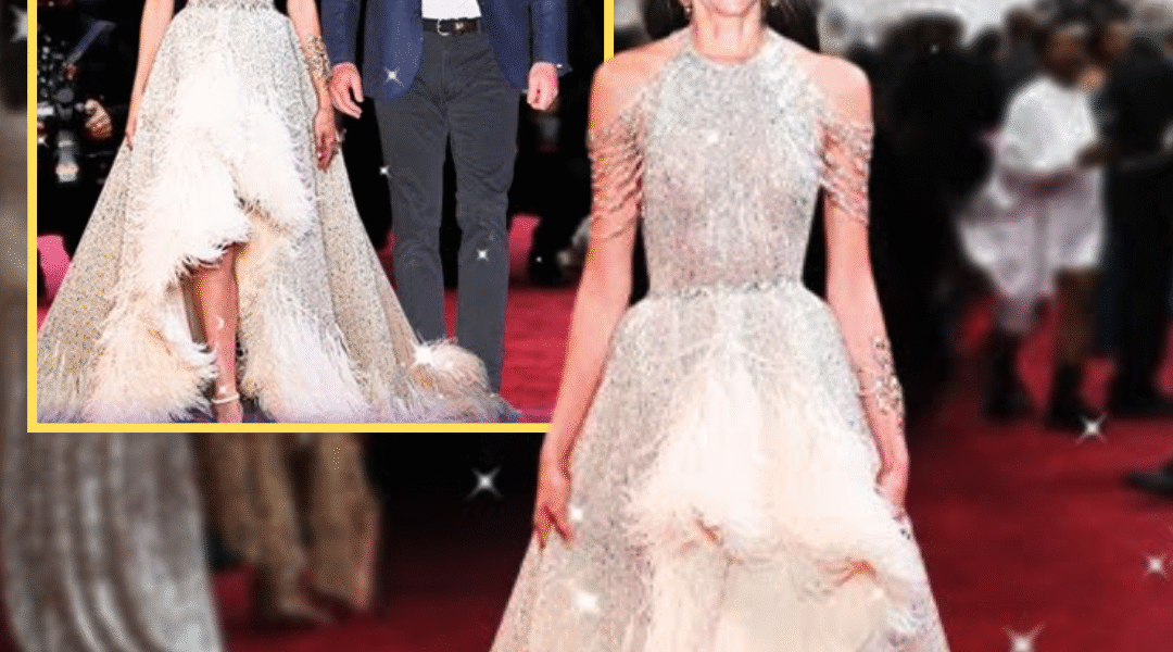 Meghan Markle FUMING In U.S As Princess Catherine STEALS People’s Heart In Stunning Beaded Gown & Mother-In-Law Diana’s Jewelry Set