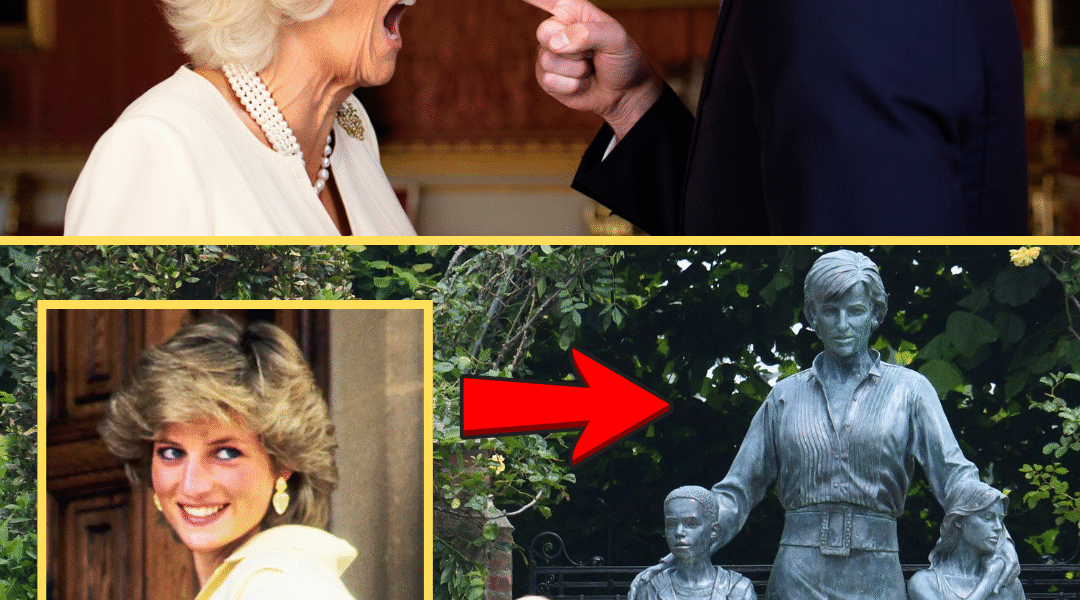 HOURS AGO: Prince William’s Stern Warning To Camilla As She Removed Diana’s Statue From Kensington Palace STUNS The King
