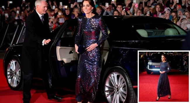 RED CARPET COMEBACK! Princess Catherine left the world absolutely breathless last night as she stepped onto the royal movie premiere carpet in a glittering gown that shimmered like a thousand stars and paired it with the most elegant Mary Jane heels    But this wasn’t just fashion — it was a statement. With every step, Catherine paid a deeply emotional tribute to the late Princess Diana, echoing her timeless style and grace in a way that brought the past and present together in one unforgettable moment. The crowd gasped. Cameras flashed. And for a few dazzling seconds, it felt as if Diana’s legacy was alive on that very carpet