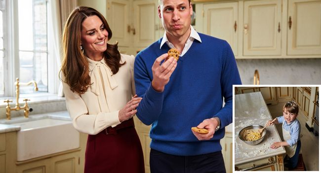 THE COOKIE CROWN MOMENT YOU WON’T BELIEVE! Royal kitchens aren’t always about fancy banquets and silver platters—sometimes they’re filled with giggles, popcorn, and cookie crumbs. And this time, Prince Louis was the master baker! Armed with flour, sugar, and his secret ingredient—extra popcorn —Louis proudly presented his “masterpiece” cookies to the family. The result? Sweet, crunchy, and a little… unpredictable. Prince William, with all the seriousness of a future King, eyed the cookie as if it were a royal decree. One cautious bite later, his expression said it all: skeptical, yet strangely intrigued. Duchess Kate, ever the encourager, leaned in with her warm smile, urging: “Go on, have another bite!” Because if there’s one thing she knows, it’s that love sometimes tastes like messy, popcorn-filled cookies. And then came Princess Charlotte—the scene-stealer. With a mischievous grin, she snatched the final cookie before anyone else could, leaving nothing but crumbs behind. But she didn’t stop there. She reached up, sprinkled those crumbs onto her father’s head, and declared: “Look, King Cookie! But I’m still Queen of Love”