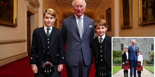 Fans can’t stop talking! A royal moment straight out of a storybook — Prince George and Prince Louis lit up the Caithness reception in their traditional Scottish kilts, standing proudly beside their beloved “Grandpa Wales,” King Charles III.The sight of the young princes smiling so brightly wasn’t just adorable — it was historic. From George’s calm confidence to Louis’ cheeky charm, these little royals reminded the world why the monarchy still captivates hearts across generations. And seeing King Charles so relaxed, surrounded by the future of the crown, melted hearts everywhere. For Scotland, it was a nod to tradition. For the royal family, it was a powerful reminder of continuity. And for fans? Pure joy