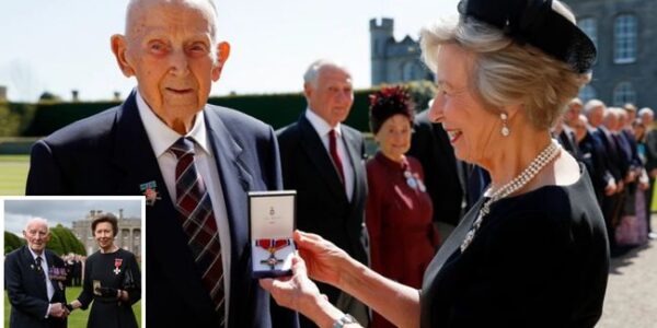 A moment of history unfolded in Northern Ireland this week.  Her Royal Highness The Princess Royal attended a Garden Party at Hillsborough Castle, honouring remarkable individuals for their service to the community.  Among them was Norman Irwin, a true hero at 106 years old—the last surviving founding member of the Corps of Royal Electrical and Mechanical Engineers. With grace and deep respect, Princess Anne presented him with the British Empire Medal (B.E.M.) for his decades of voluntary work in his beloved hometown of Coleraine.  Dressed in black to mark the mourning period for The Duchess of Kent, the Princess carried both duty and dignity as she paid tribute not only to the past, but also to the living legends who continue to inspire us.  A century of resilience stood before royalty. A medal became more than an award—it was a bridge between generations, a reminder that courage and service never fade A moment of history unfolded in Northern Ireland this week.  Her Royal Highness The Princess Royal attended a Garden Party at Hillsborough Castle, honouring remarkable individuals for their service to the community.  Among them was Norman Irwin, a true hero at 106 years old—the last surviving founding member of the Corps of Royal Electrical and Mechanical Engineers. With grace and deep respect, Princess Anne presented him with the British Empire Medal (B.E.M.) for his decades of voluntary work in his beloved hometown of Coleraine.  Dressed in black to mark the mourning period for The Duchess of Kent, the Princess carried both duty and dignity as she paid tribute not only to the past, but also to the living legends who continue to inspire us.  A century of resilience stood before royalty. A medal became more than an award—it was a bridge between generations, a reminder that courage and service never fade