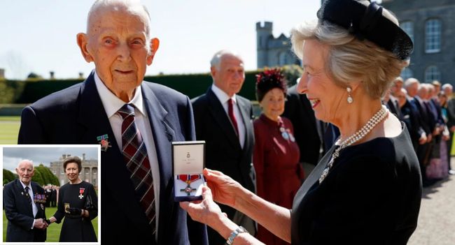 A moment of history unfolded in Northern Ireland this week.  Her Royal Highness The Princess Royal attended a Garden Party at Hillsborough Castle, honouring remarkable individuals for their service to the community.  Among them was Norman Irwin, a true hero at 106 years old—the last surviving founding member of the Corps of Royal Electrical and Mechanical Engineers. With grace and deep respect, Princess Anne presented him with the British Empire Medal (B.E.M.) for his decades of voluntary work in his beloved hometown of Coleraine.  Dressed in black to mark the mourning period for The Duchess of Kent, the Princess carried both duty and dignity as she paid tribute not only to the past, but also to the living legends who continue to inspire us.  A century of resilience stood before royalty. A medal became more than an award—it was a bridge between generations, a reminder that courage and service never fade