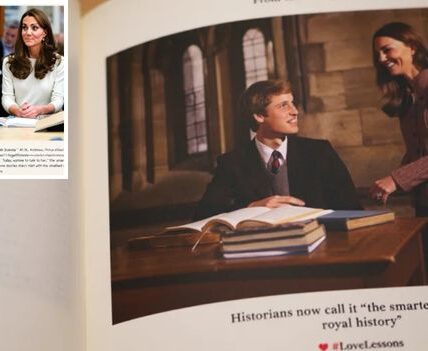 “Who says princes don’t chase their crushes like the rest of us? At university, William ‘accidentally’ borrowed Kate’s textbooks for an entire semester. When pressed, he confessed: ‘I just wanted an excuse to talk to her.’ That little excuse became the spark for a royal love story. Historians now joke it was ‘the smartest move in royal history.’ And maybe they’re right—because he didn’t just borrow her books… he checked out her heart