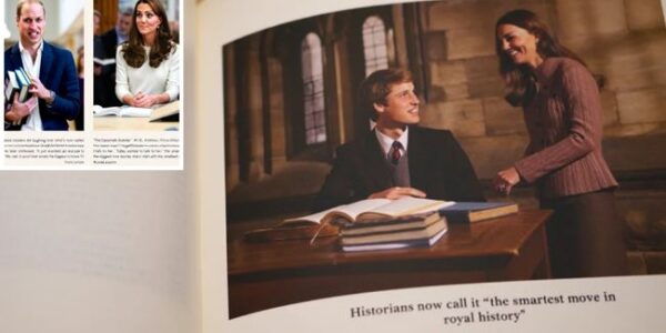 “Who says princes don’t chase their crushes like the rest of us? At university, William ‘accidentally’ borrowed Kate’s textbooks for an entire semester. When pressed, he confessed: ‘I just wanted an excuse to talk to her.’ That little excuse became the spark for a royal love story. Historians now joke it was ‘the smartest move in royal history.’ And maybe they’re right—because he didn’t just borrow her books… he checked out her heart “Who says princes don’t chase their crushes like the rest of us? At university, William ‘accidentally’ borrowed Kate’s textbooks for an entire semester. When pressed, he confessed: ‘I just wanted an excuse to talk to her.’ That little excuse became the spark for a royal love story. Historians now joke it was ‘the smartest move in royal history.’ And maybe they’re right—because he didn’t just borrow her books… he checked out her heart