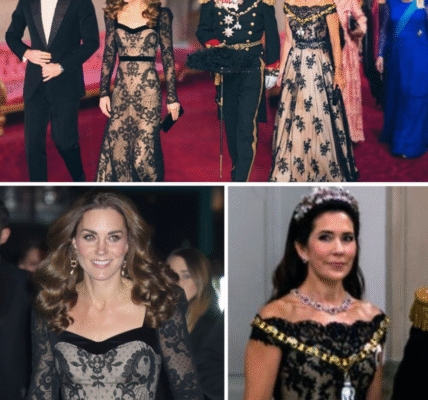 Royal Sisters Princess Catherine and Queen Mary Of Denmark MESMERISED the World With Their Stunning Coordinated Gowns And Sweet Moments