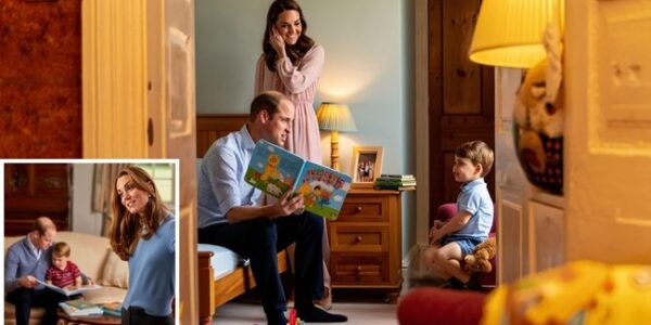 Royal Betrayal Before Bedtime! Even bedtime in the palace isn’t safe from royal drama! Last night, cheeky Prince Louis pulled off the ultimate bedtime coup. With big eyes and a sweet whisper, he begged Prince William for “just one more story.” The future king agreed… but somehow ended up reading three whole chapters. As William closed the book, feeling proud of his fatherly devotion, Duchess Kate shook her head knowingly and whispered: “You’ve been fooled, my love. He’s the true heir to the bargain.” The room fell into laughter — because it was true. Louis, the youngest of the brood, had out-negotiated his father like a tiny royal diplomat in pajamas