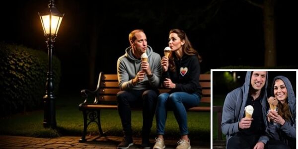 ROYAL SWEET ESCAPE! In a shocking late-night twist, fans were left stunned when Prince William and Duchess Kate were spotted sneaking out in hoodies for a midnight ice cream run! Witnesses say the couple kept it casual as Kate ordered a rich double chocolate cone while William went classic with vanilla. But the real fairytale moment came when the future King and Queen sat side by side on a quiet park bench, laughing, sharing bites, and proving once again why they are the world’s favorite royal love story. One onlooker revealed: “It was like a scene from a rom-com — just two people in love, under the stars, enjoying ice cream” ROYAL SWEET ESCAPE! In a shocking late-night twist, fans were left stunned when Prince William and Duchess Kate were spotted sneaking out in hoodies for a midnight ice cream run! Witnesses say the couple kept it casual as Kate ordered a rich double chocolate cone while William went classic with vanilla. But the real fairytale moment came when the future King and Queen sat side by side on a quiet park bench, laughing, sharing bites, and proving once again why they are the world’s favorite royal love story. One onlooker revealed: “It was like a scene from a rom-com — just two people in love, under the stars, enjoying ice cream”