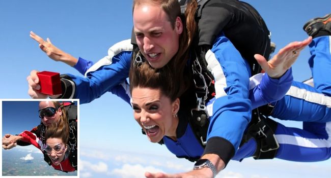 When “I do” goes sky-high… again? In the most unexpected royal twist, Prince William reportedly arranged a SECOND skydiving proposal for Kate—because apparently the first wasn’t good enough! Mid-air witnesses claim Kate laughed and shouted: “Will, I said yes ten years ago!” before sealing it with a breathtaking skydiving kiss. Talk about taking romance to new heights! From palaces to parachutes, this royal love story just proves that saying “yes” once is never enough when you’re married to your best friend