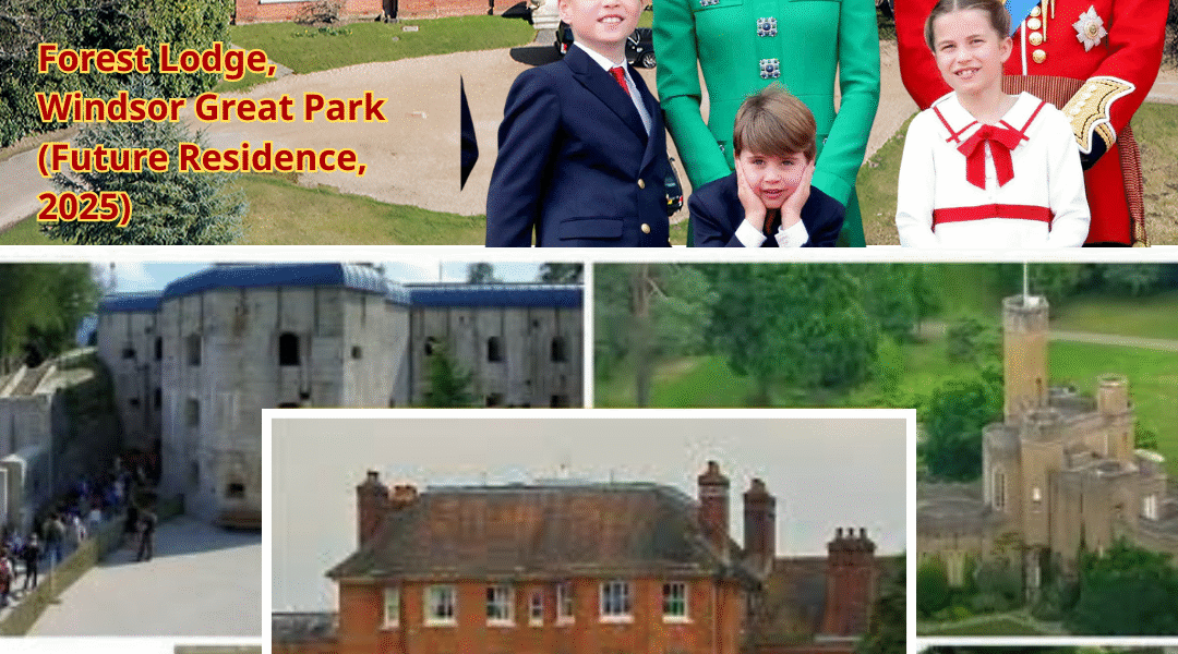 FANS IN SH0CK! Prince William and Princess Catherine FINALLY Break Silence on £16M Forest Lodge in Windsor – Inside the Historic Home Set to Become Their ‘Forever Home’ OVERWHELMES Everyone