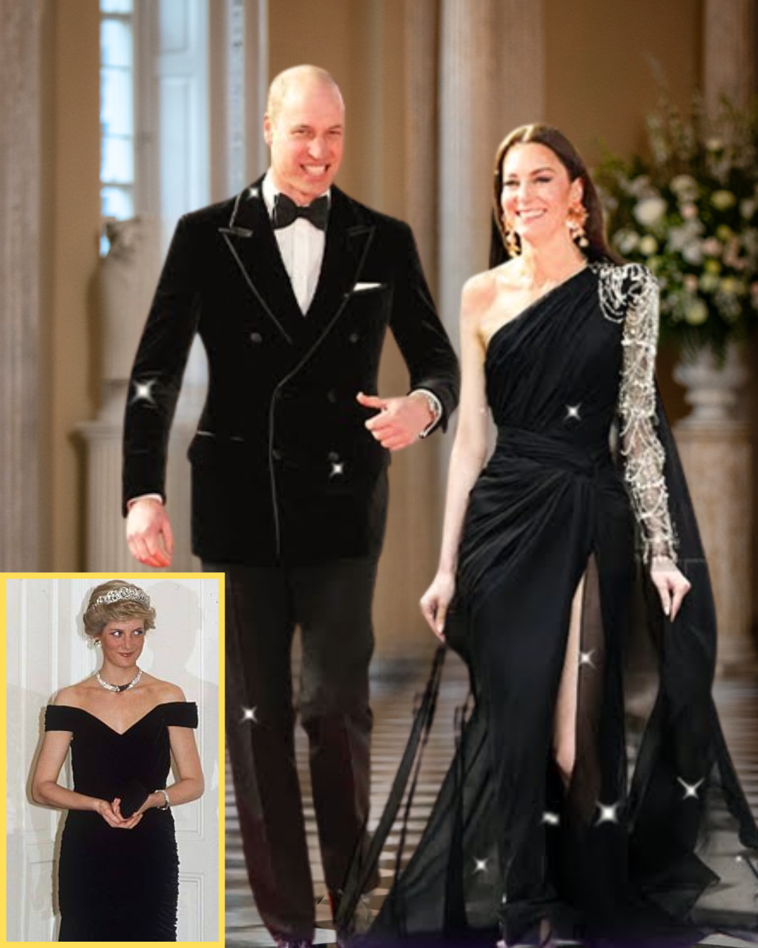 OMG!! Princess Catherine STEALS THE LIMELIGHT In Most Sexiest & Mysterious Black Gowns Left Fans Crazy!