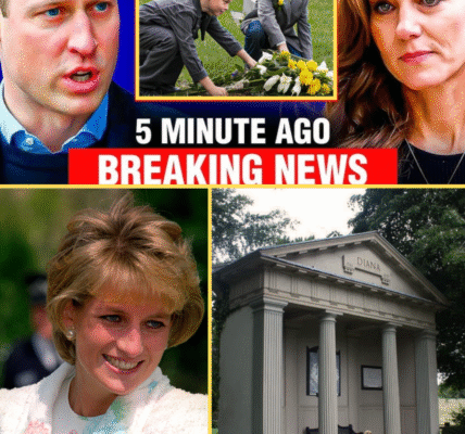 Heartwarming moment George & Louis LAYING Flowers to Granny Diana’s Grave Leaves William in TEARS!