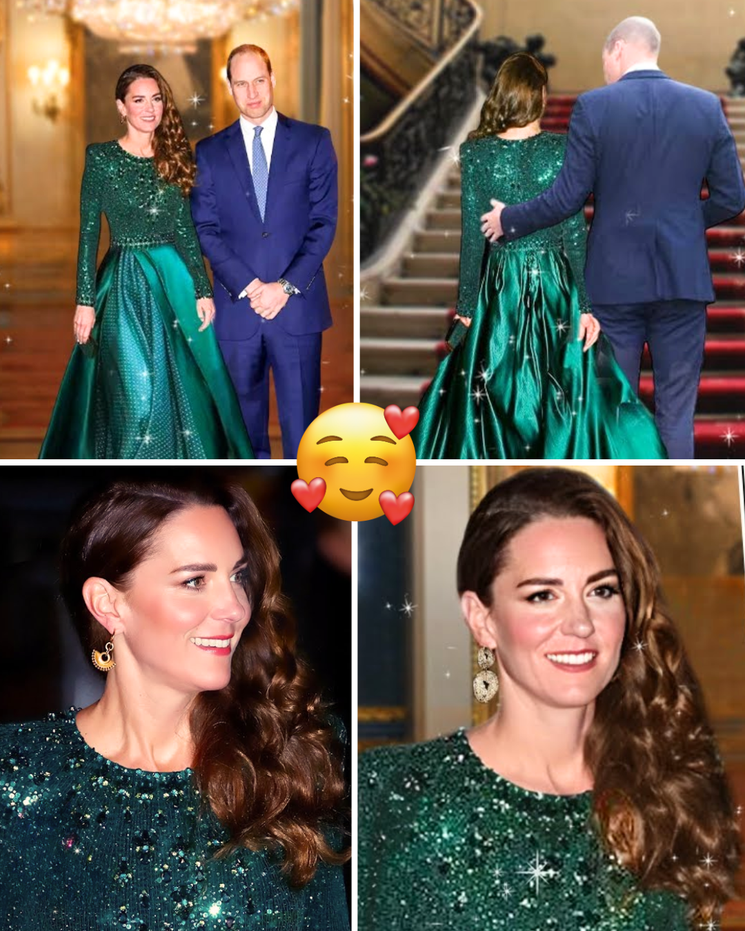 Princess Catherine STEALS SPOTLIGHT With New Wavy Hair & Green Sequin Gown For Royal Gathering At Balmoral Castle