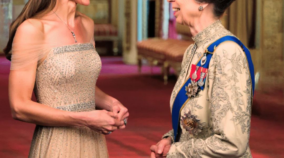 Princess Catherine and Princess Anne STEAL THE LIMELIGHT With Glittering Gowns And Sweet Moments At Dinner Party At Balmoral Castle