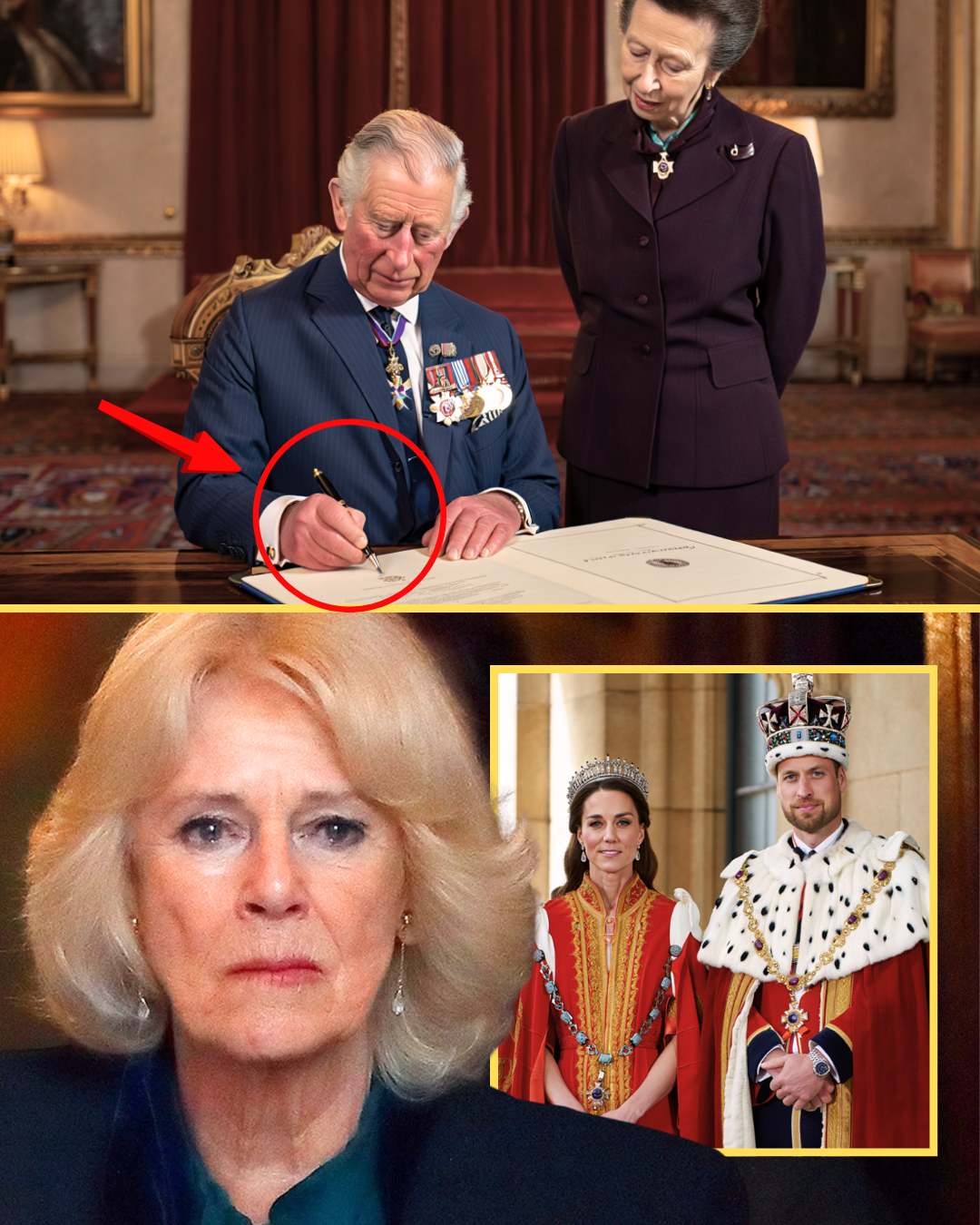15 MINUTES AGO: Queen Camilla’s Name REMOVED From Royal Decree Signed by King Charles and Princess Anne