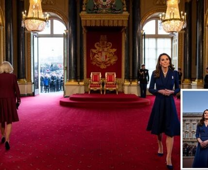 ROYAL EARTHQUAKE IN THE PALACE! Just 30 minutes ago, the world was shaken by the most dramatic twist in modern royal history… Catherine, Princess of Wales, has been officially named the NEW QUEEN — while Queen Camilla is being forced to step back after King Charles’s bold and unexpected royal shift! The announcement has left Britain — and the world — in absolute shock. For years, Catherine has been admired for her grace, elegance, and quiet strength… but tonight, she has stepped into her destiny. From devoted duchess to beloved Princess of Wales, and now, the people’s Queen — her journey has captured hearts like no royal before her. Crowds outside Buckingham Palace are already gathering. Social media is in meltdown