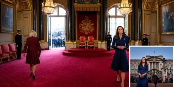 ROYAL EARTHQUAKE IN THE PALACE! Just 30 minutes ago, the world was shaken by the most dramatic twist in modern royal history… Catherine, Princess of Wales, has been officially named the NEW QUEEN — while Queen Camilla is being forced to step back after King Charles’s bold and unexpected royal shift! The announcement has left Britain — and the world — in absolute shock. For years, Catherine has been admired for her grace, elegance, and quiet strength… but tonight, she has stepped into her destiny. From devoted duchess to beloved Princess of Wales, and now, the people’s Queen — her journey has captured hearts like no royal before her. Crowds outside Buckingham Palace are already gathering. Social media is in meltdown ROYAL EARTHQUAKE IN THE PALACE! Just 30 minutes ago, the world was shaken by the most dramatic twist in modern royal history… Catherine, Princess of Wales, has been officially named the NEW QUEEN — while Queen Camilla is being forced to step back after King Charles’s bold and unexpected royal shift! The announcement has left Britain — and the world — in absolute shock. For years, Catherine has been admired for her grace, elegance, and quiet strength… but tonight, she has stepped into her destiny. From devoted duchess to beloved Princess of Wales, and now, the people’s Queen — her journey has captured hearts like no royal before her. Crowds outside Buckingham Palace are already gathering. Social media is in meltdown