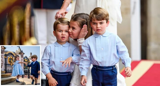 CAUGHT ON CAMERA! A royal moment so pure, it has fans everywhere melting! Princess Charlotte and Prince Louis shared the sweetest brother-sister exchange — and it’s taking the internet by storm. In the middle of all the royal formality, Charlotte leaned down with a tender word for her little brother, and Louis’ face lit up with the kind of smile only a sister’s love can bring. From her gentle hand on his shoulder to his beaming grin in return, it was a scene straight out of a fairytale — but it was real, raw, and heart-melting.  Fans are already calling Charlotte “the little leader” and saying she carries the same warmth as her late grandmother, Princess Diana. And Louis? He showed the softer, sweeter side of the playful prince we’ve all come to adore