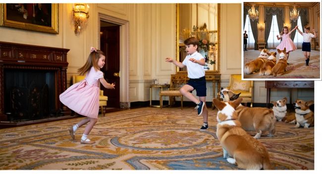 MINI ROYAL DANCE-OFF ROCKS THE PALACE! Forget state dinners and crown jewels — the royal living room just became the hottest dance floor in Britain! Palace insiders say Princess Charlotte shocked everyone when she challenged Prince Louis to a TikTok-style dance battle… and sparks flew! First up, cheeky Louis gave it his all with a bold moonwalk attempt that had staff clapping and laughing. But then Charlotte twirled into a perfect pirouette so graceful that even the royal corgis froze mid-play to admire her. The showdown ended not with a winner, but with applause, giggles, and what staff are calling “less a dance-off, more a royal love story in motion”