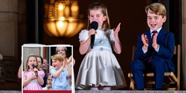 ROYAL MOMENT TO REMEMBER! They say every family has its secrets… but who expected this from the Royal Balcony? Princess Charlotte just melted the world’s heart with a surprise solo performance — and not just any song. She wrote it herself, titled: “George, You’re My Favorite.” As her sweet voice floated across the crowd, Prince George couldn’t contain himself… clapping so hard that even palace staff burst into laughter, joking: “Even Buckingham couldn’t resist those tiny love notes!”  The crowd? Stunned. The internet? Obsessed. The nation? Completely enchanted. From giggles to goosebumps, Charlotte turned a stiff royal tradition into a scene straight out of a fairytale — and George’s beaming reaction may be the cutest royal moment we’ve ever seen ROYAL MOMENT TO REMEMBER! They say every family has its secrets… but who expected this from the Royal Balcony? Princess Charlotte just melted the world’s heart with a surprise solo performance — and not just any song. She wrote it herself, titled: “George, You’re My Favorite.” As her sweet voice floated across the crowd, Prince George couldn’t contain himself… clapping so hard that even palace staff burst into laughter, joking: “Even Buckingham couldn’t resist those tiny love notes!”  The crowd? Stunned. The internet? Obsessed. The nation? Completely enchanted. From giggles to goosebumps, Charlotte turned a stiff royal tradition into a scene straight out of a fairytale — and George’s beaming reaction may be the cutest royal moment we’ve ever seen