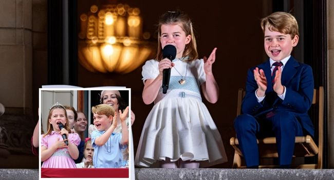 ROYAL MOMENT TO REMEMBER! They say every family has its secrets… but who expected this from the Royal Balcony? Princess Charlotte just melted the world’s heart with a surprise solo performance — and not just any song. She wrote it herself, titled: “George, You’re My Favorite.” As her sweet voice floated across the crowd, Prince George couldn’t contain himself… clapping so hard that even palace staff burst into laughter, joking: “Even Buckingham couldn’t resist those tiny love notes!”  The crowd? Stunned. The internet? Obsessed. The nation? Completely enchanted. From giggles to goosebumps, Charlotte turned a stiff royal tradition into a scene straight out of a fairytale — and George’s beaming reaction may be the cutest royal moment we’ve ever seen