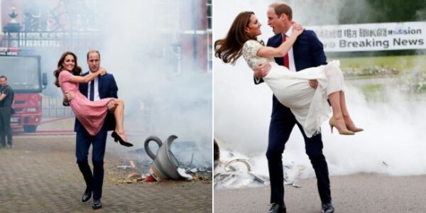 TEA TIME EXPLOSION AT KENSINGTON PALACE! BREAKING: What was supposed to be an ordinary royal tea party turned into something straight out of an action movie! Yesterday, a TEAPOT at Kensington Palace exploded, filling the room with steam, flying biscuits, and a dramatic cloud of Earl Grey! But instead of panicking, Prince William went FULL Hollywood hero mode. Through the haze and chaos, he scooped Duchess Kate into his arms and carried her out like an action star. Witnesses say he shouted loud enough for the palace walls to shake: “Not even Earl Grey could separate us!” Crowds outside CHEERED. Staff members applauded. Even the royal corgis barked like it was the finale of a blockbuster film TEA TIME EXPLOSION AT KENSINGTON PALACE! BREAKING: What was supposed to be an ordinary royal tea party turned into something straight out of an action movie! Yesterday, a TEAPOT at Kensington Palace exploded, filling the room with steam, flying biscuits, and a dramatic cloud of Earl Grey! But instead of panicking, Prince William went FULL Hollywood hero mode. Through the haze and chaos, he scooped Duchess Kate into his arms and carried her out like an action star. Witnesses say he shouted loud enough for the palace walls to shake: “Not even Earl Grey could separate us!” Crowds outside CHEERED. Staff members applauded. Even the royal corgis barked like it was the finale of a blockbuster film