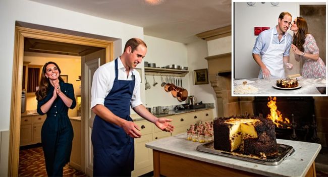 Royal Dessert Disaster turns into a Royal Romance! Prince William wanted to surprise Kate with a homemade cake for her afternoon tea… but instead, he surprised the entire palace when the fire alarm went off! Smoke filled the kitchen, the “cake” collapsed into a mystery dessert, and staff rushed to check what was happening.  Right on cue, Kate walked in—hands clapping with the perfect mix of sarcasm and love. “Star Baker, 0/10,” she teased, delivering a line worthy of any cooking show judge. But before William could feel too crushed, she leaned in, kissed him, and added softly: “Romantic attempt, 10/10.” The truth? The cake was a disaster… but the moment was pure perfection. It wasn’t about sugar, flour, or baking skills—it was about effort, laughter, and the kind of love that shines brightest when things go hilariously wrong