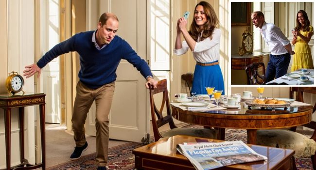 Royal Alarm Clock Scandal! Forget royal protocol—this morning the palace reportedly woke up to chaos and comedy. Prince William allegedly overslept after his “royal alarm clock” (a.k.a. Duchess Kate) decided to upgrade his wake-up call… by hiding his phone. When the future King finally emerged, staff say he staggered into breakfast looking more like a uni student after Freshers’ Week than a royal ready for duty. His grand excuse? “I’m not late, I’m fashionably late.” Meanwhile, Kate sat calmly sipping her tea, laughing like the true Queen of Pranks she is. Rumor has it William is now guarding his phone as carefully as the crown jewels
