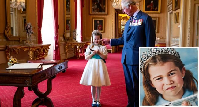 In a jaw-dropping twist that has left Britain buzzing, King Charles has reportedly gifted young Princess Charlotte her very own tiara AND a brand-new royal title! This dazzling move has broken centuries of tradition and sent shockwaves rippling through the monarchy.  Royal insiders claim this bold gesture is not just a sparkling gift — it’s a powerful signal meant to cement Charlotte’s role in the future of the Crown. At just 8 years old, the confident and charming Princess has already won hearts worldwide, and now, she may be stepping into history as the face of a bold, modern royal era.  “This changes everything,” one royal expert declared — and they might be right. With Charlotte rising to the forefront, questions swirl: is King Charles setting the stage for a new generation of royals to take center stage? Or is this move too daring for tradition to withstand?