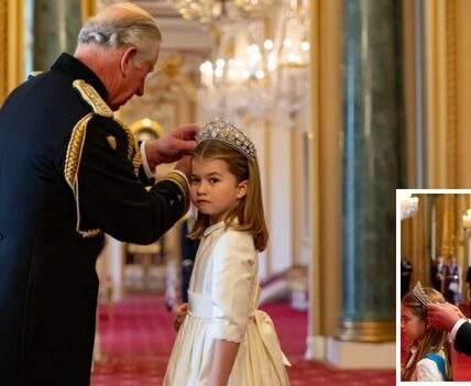 HISTORY MADE! ROYAL BOMBSHELL FROM BUCKINGHAM PALACE. Royal watchers are gasping in disbelief as King Charles breaks centuries of tradition in the most dazzling way imaginable! In a stunning move, the King has personally honored Princess Charlotte with a sparkling tiara and a powerful new title — a gesture that signals the rise of a bold new generation ready to redefine the monarchy. Is this the moment the royal family changes forever? Insiders say Charlotte is being positioned as a future powerhouse, sparking fierce debates over tradition, succession, and what the future of the Crown really looks like. One royal expert declared: “This changes everything.” And we couldn’t agree more!