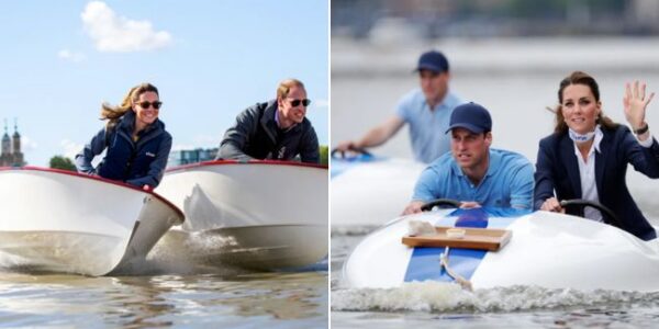 A Royal River Rivalry! It seems love on the Thames comes with a little competitive splash! Prince William and Kate reportedly challenged each other to a late-summer speedboat race across the iconic river. Crowds looked on in shock as the future King shouted over the engines: “The winner makes dinner!” But in true Duchess style, Kate took control of the waves, leaving William trailing behind. With a smile as wide as the Thames itself, she pulled ahead and crossed the finish like a seasoned racer. And the prize? William, keeping to his word, whipped up dinner for his victorious wife. But Kate wasn’t done with her playful win—she added the final touch with a cheeky mince pie for dessert A Royal River Rivalry! It seems love on the Thames comes with a little competitive splash! Prince William and Kate reportedly challenged each other to a late-summer speedboat race across the iconic river. Crowds looked on in shock as the future King shouted over the engines: “The winner makes dinner!” But in true Duchess style, Kate took control of the waves, leaving William trailing behind. With a smile as wide as the Thames itself, she pulled ahead and crossed the finish like a seasoned racer. And the prize? William, keeping to his word, whipped up dinner for his victorious wife. But Kate wasn’t done with her playful win—she added the final touch with a cheeky mince pie for dessert