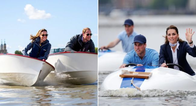 A Royal River Rivalry! It seems love on the Thames comes with a little competitive splash! Prince William and Kate reportedly challenged each other to a late-summer speedboat race across the iconic river. Crowds looked on in shock as the future King shouted over the engines: “The winner makes dinner!” But in true Duchess style, Kate took control of the waves, leaving William trailing behind. With a smile as wide as the Thames itself, she pulled ahead and crossed the finish like a seasoned racer. And the prize? William, keeping to his word, whipped up dinner for his victorious wife. But Kate wasn’t done with her playful win—she added the final touch with a cheeky mince pie for dessert