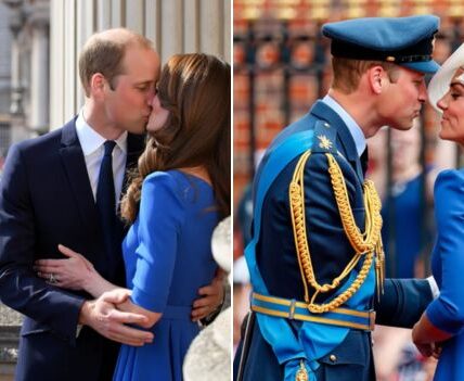 A Royal Kiss Straight Out of Hollywood! The crowd fell silent… and then gasped! On the palace balcony, Prince William turned a routine royal wave into what looked like the grand finale of a blockbuster movie. With cameras flashing, he pulled Kate close and gave her a kiss so dramatic, so passionate, it could have been scripted for the big screen. Insiders claim Kate, ever composed, whispered: “Careful, Will, the whole world is watching!” But William’s reply? Pure movie magic: “Let them see true love in 4K”