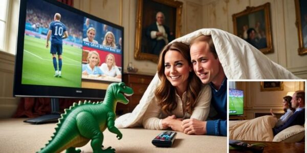 URGENT: The Missing Remote Control Scandal!  Even royals can’t escape everyday drama — and this one had fans both laughing and swooning! Royal insiders say Kensington Palace was thrown into chaos last night when Prince William insisted on watching football ⚽… while Duchess Kate declared it was Bake Off night. The problem? The TV remote had mysteriously vanished!  What followed was a frantic 10-minute palace search — cushions lifted, corgis suspected, even staff drafted in — until little Prince Louis revealed the truth. The missing remote had been “guarded” under his toy dinosaur ! URGENT: The Missing Remote Control Scandal!  Even royals can’t escape everyday drama — and this one had fans both laughing and swooning! Royal insiders say Kensington Palace was thrown into chaos last night when Prince William insisted on watching football ⚽… while Duchess Kate declared it was Bake Off night. The problem? The TV remote had mysteriously vanished!  What followed was a frantic 10-minute palace search — cushions lifted, corgis suspected, even staff drafted in — until little Prince Louis revealed the truth. The missing remote had been “guarded” under his toy dinosaur !